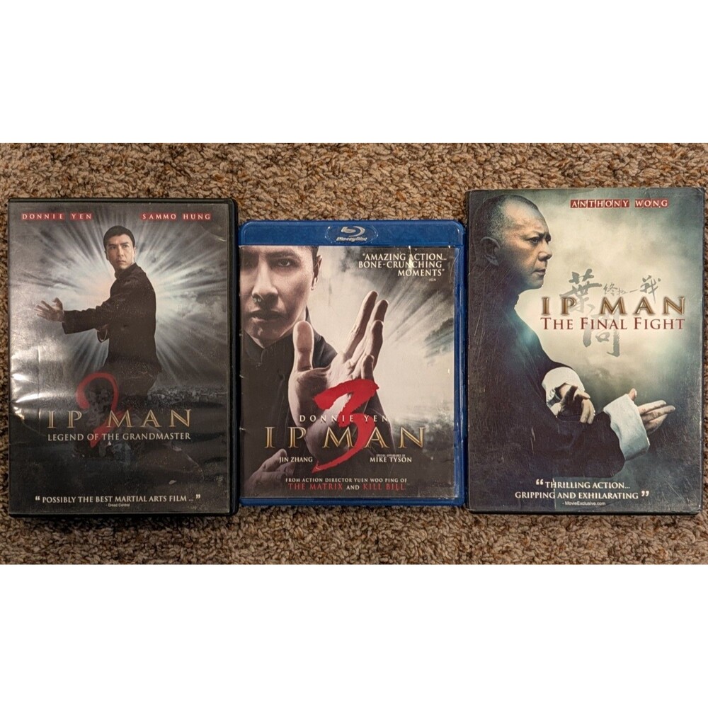 Ip Man Martial Arts 3-Movie Bundle